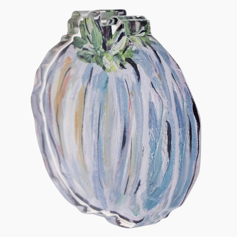 Heirloom Gray Pumpkin Stand