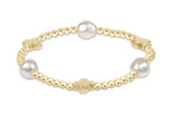 Signature Cross Admire Pearl 3mm Gold