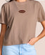 Seminoles Patch Cropped Tee Shirt