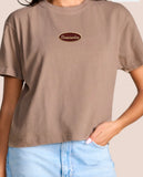 Seminoles Patch Cropped Tee Shirt