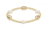 Signature Cross Admire Gold 3mm Off White