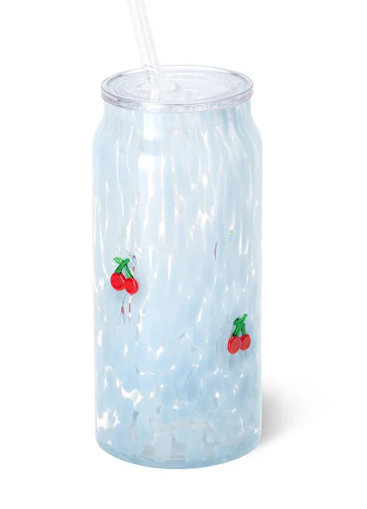 Cherry Pop Charm Glass