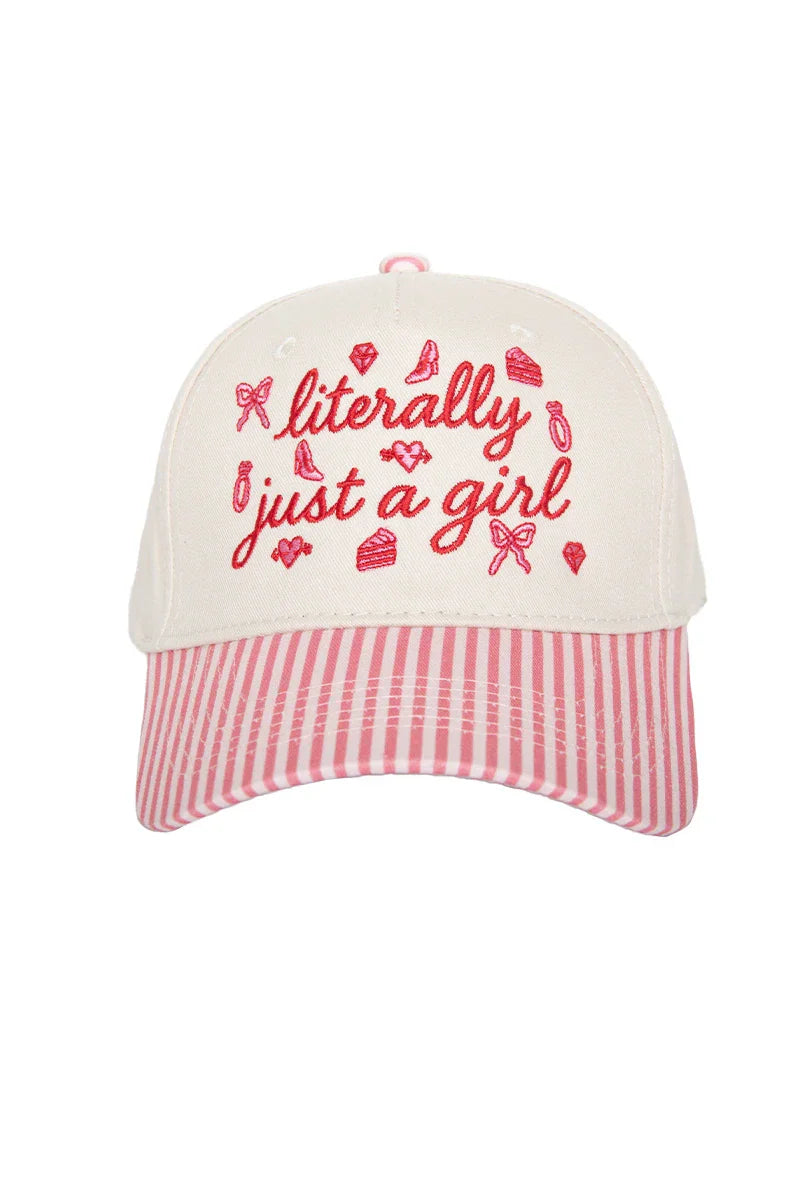 Literally Just A Girl Trucker Hat