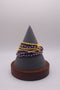 Purple & Yellow Gameday Bracelet Set