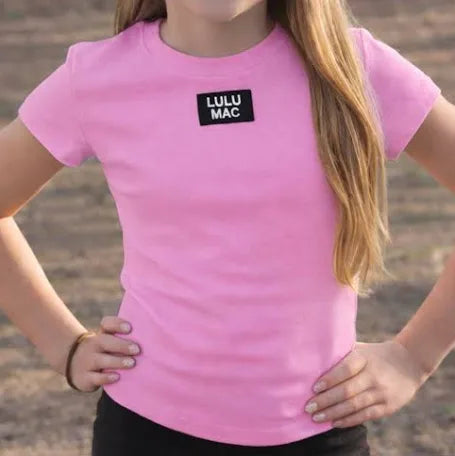 Pink Baby Doll Tee - Youth