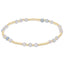 Joy Gem 3mm Bracelet - Aquamarine