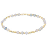 Joy Gem 3mm Bracelet - Aquamarine