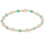 Pearl Sincerity 4mm Gem Bracelet- Amazonite