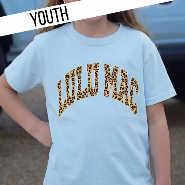 Leopard Lulu Mac Tee - Youth