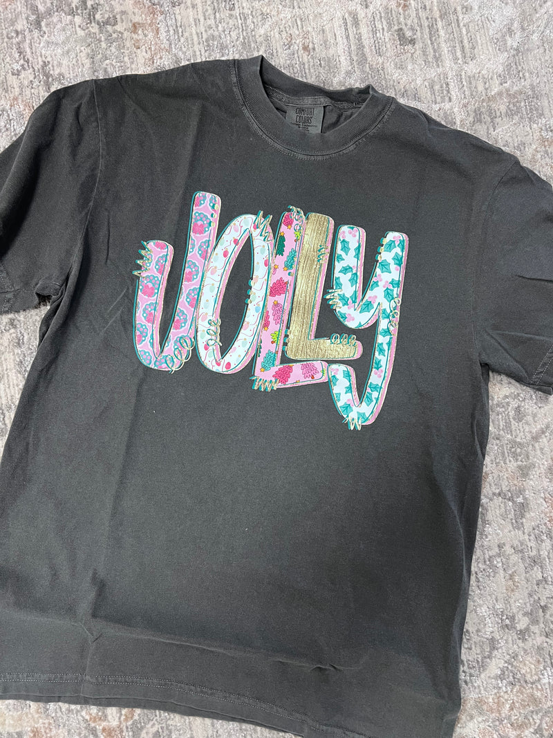 Pink Jolly Graphic Tee