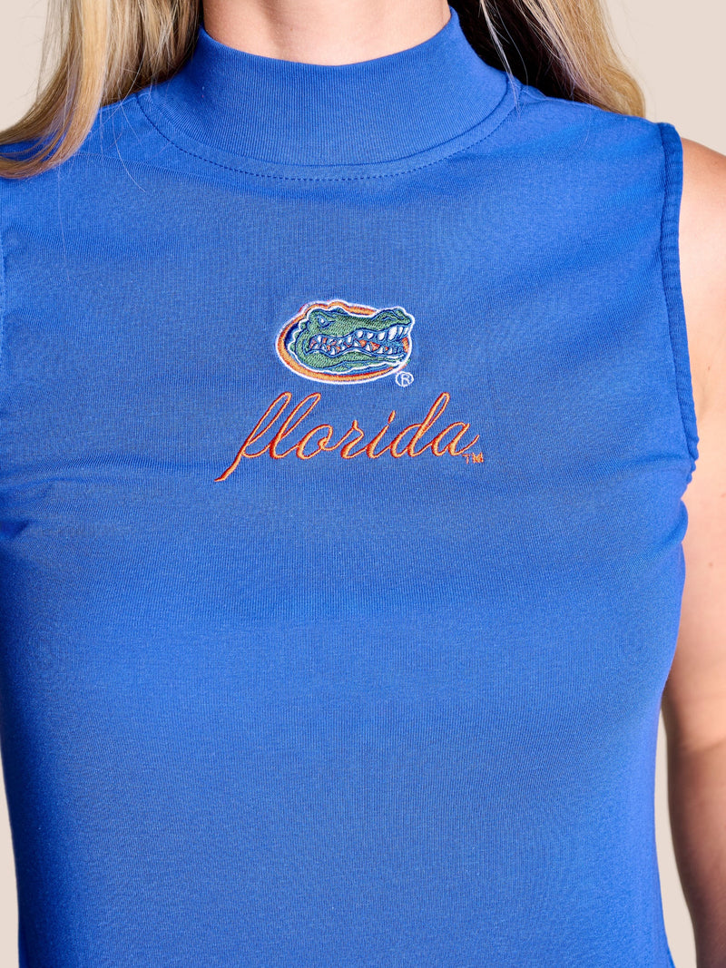Gators Mock Neck Tank Top