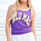 Purple & Yellow Lulu Mac Tank Top