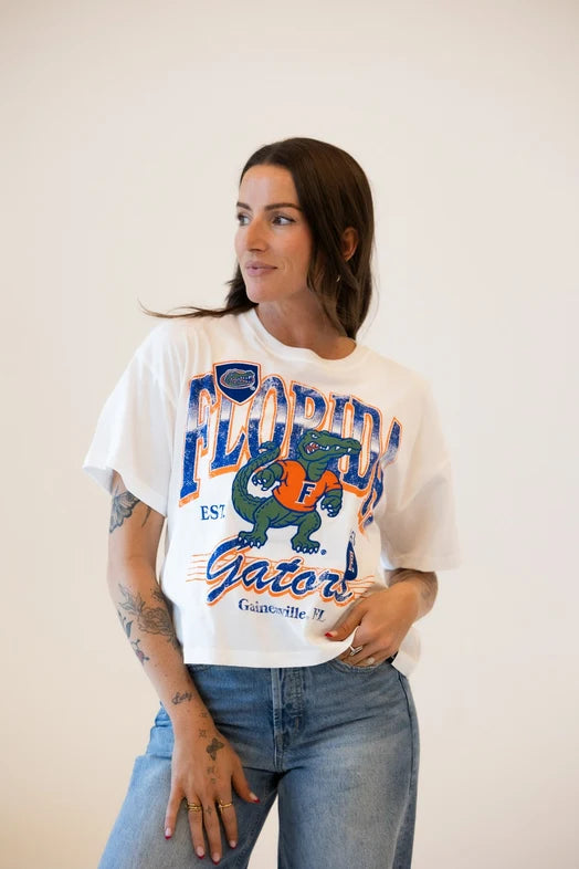 Florida Gator Cropped Tee