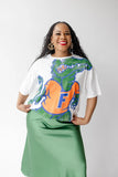 Florida Gator Logo Oversized Tee