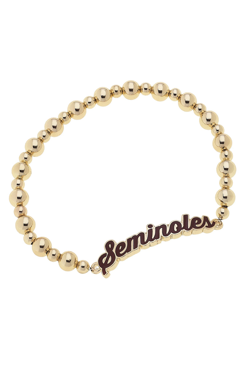 Florida State Seminoles Autograph Enamel Stretch Bracelets