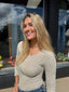 Amber Seamless Fitted Long Sleeve Top