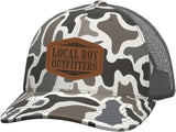 Topo Leather Trucker Hat