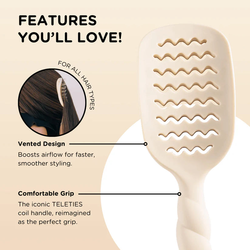 Teleties Hair Brush