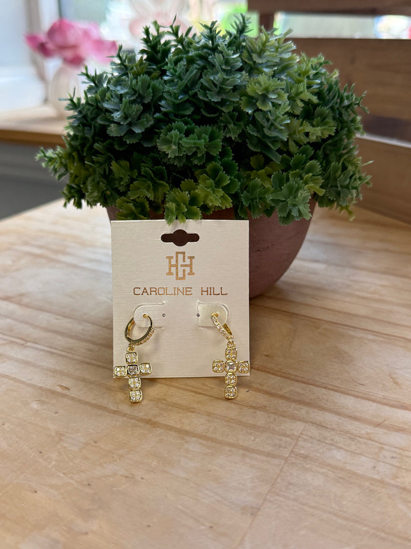 Nadia Cross Earring