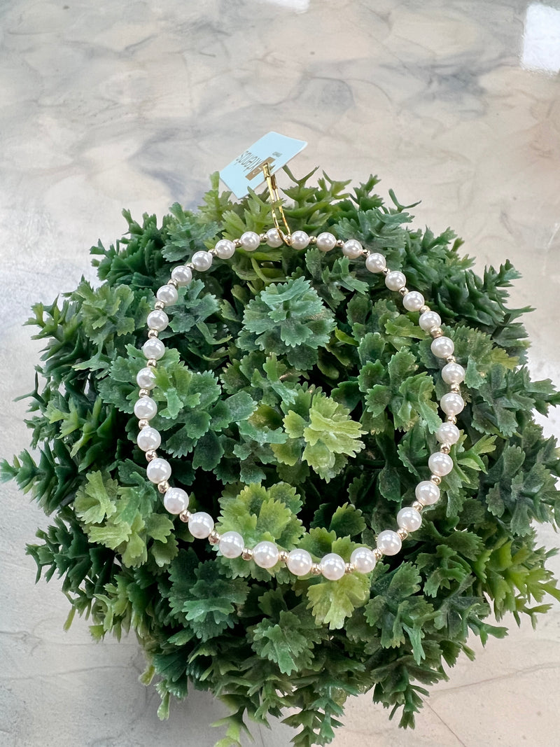 Enewton Extends - Classic Grateful Pattern 4mm Bead Bracelet - Pearl