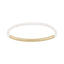 Bliss Bar Textured Pearl 3mm Bracelet