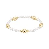 Purpose Gold 6mm Pearl Bracelet