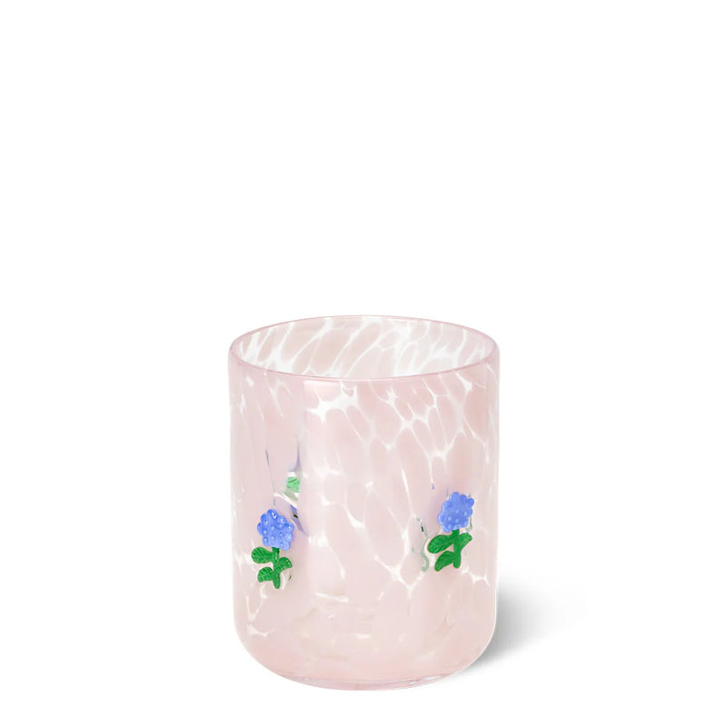 Hydrangeas Charm Glass 17 oz