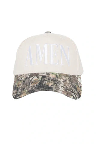 Amen Trucker Hat - Camo & Tan
