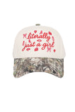 Literally Just A Girl Trucker Hat