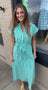 Daisy Striped Maxi Dress