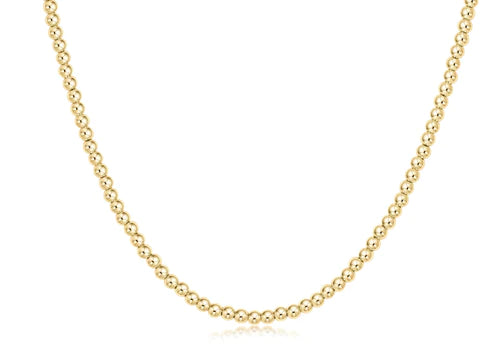 15” Choker Classic Gold 3mm Bead