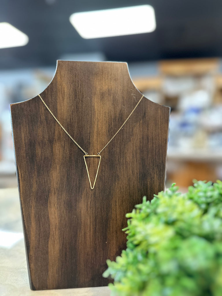 Lake Triangle Necklace