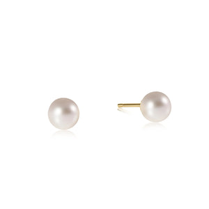 Classic 6mm Ball Stud Pearl