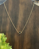 Dainty Gemstone Necklace