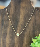 Dainty Gemstone Necklace