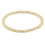 Classic Gold 4mm Bead Bracelet