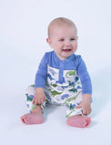 Painterly Dino Romper