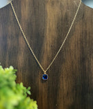 Dainty Gemstone Necklace