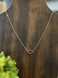 Dainty Gemstone Necklace