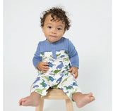 Painterly Dino Romper