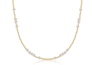 17” Choker Hope Unwritten-Pearl